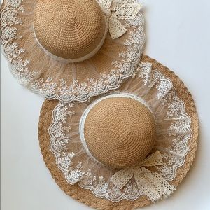 Mommy and Daughter Matching Sun Hats